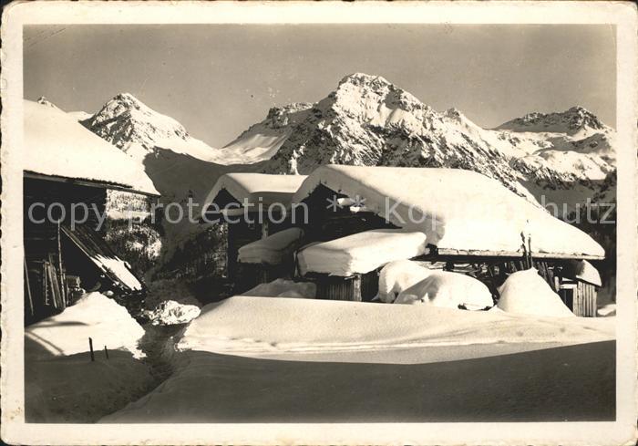 Arosa GR Hof auf dem Gspan