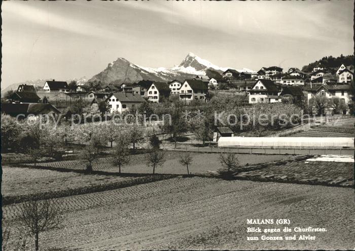 Malans GR Churfuersten Blick