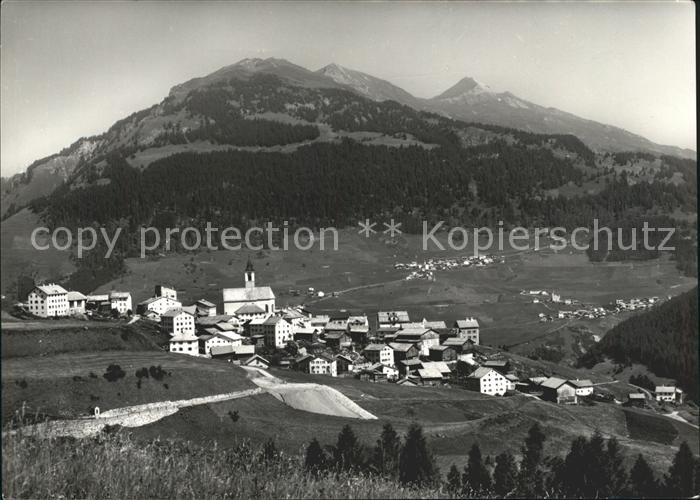 Stierva Dorfansicht Oberhalbstein