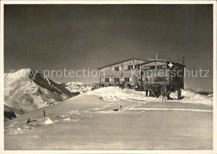 Arosa GR Hoernlihuette Skiclub Arosa Wintersportplatz