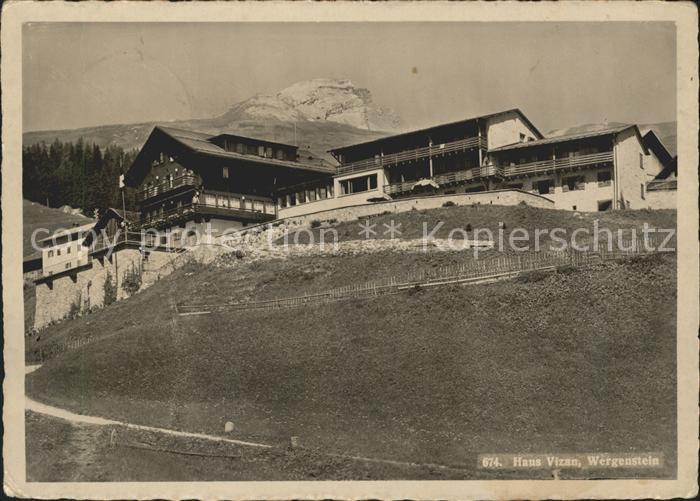 Wergenstein GR Haus Vizan