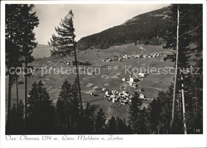 Vaz Obervaz mit Lain Muldain und Zorten