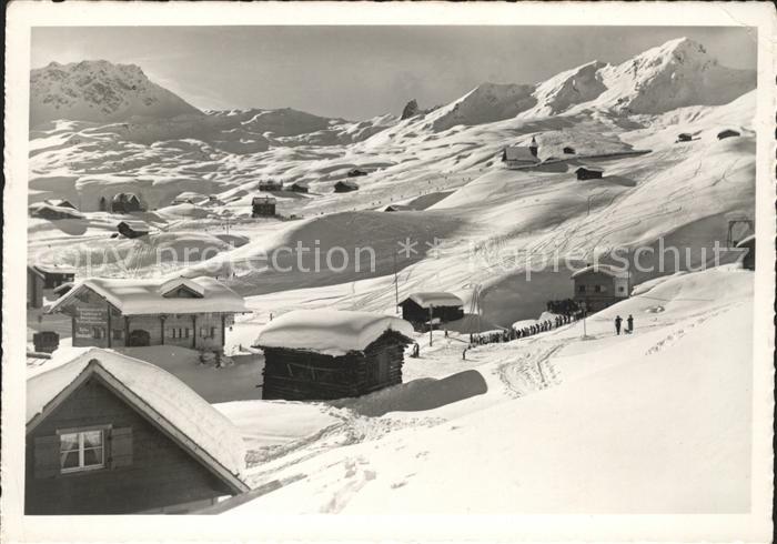Arosa GR Panorama Skigebiet