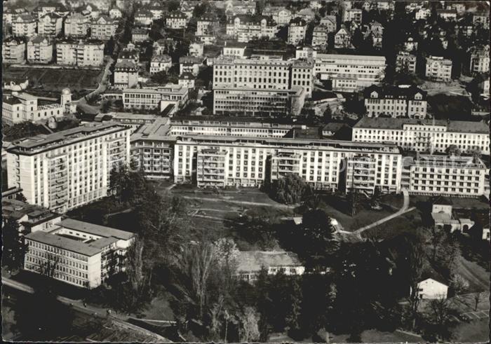 Zuerich Kantonsspital Fliegeraufnahme