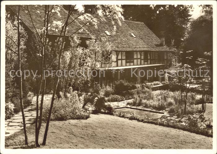 Zuerich ZueGA 33 Garten beim Riegelhaus