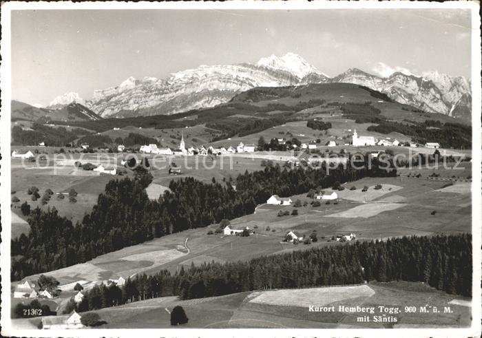 Hemberg SG mit Saentis