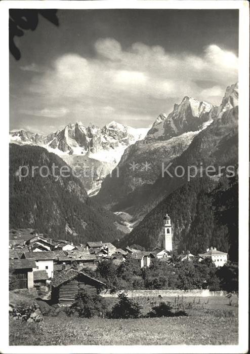 Soglio mit Sicoragruppe