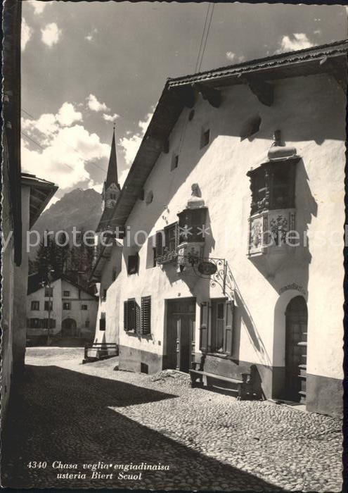 Scuol Engadinerhaus