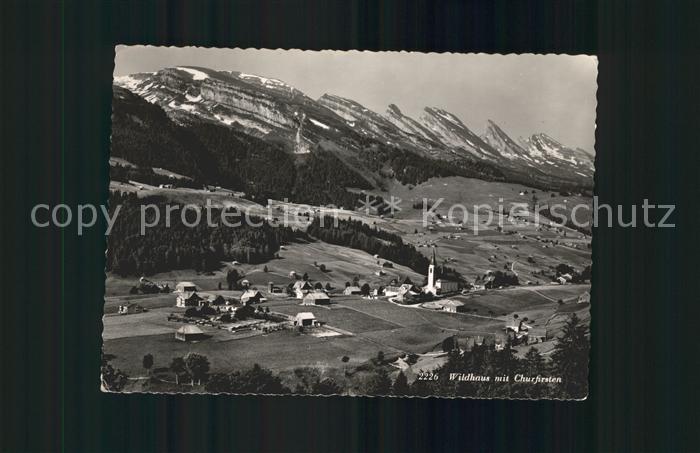 Wildhaus SG mit Churfirsten