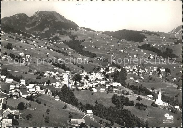 Amden Walensee SG Fliegeraufnahme