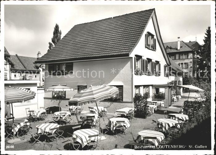 St Gallen SG Restaurant Gutenberg