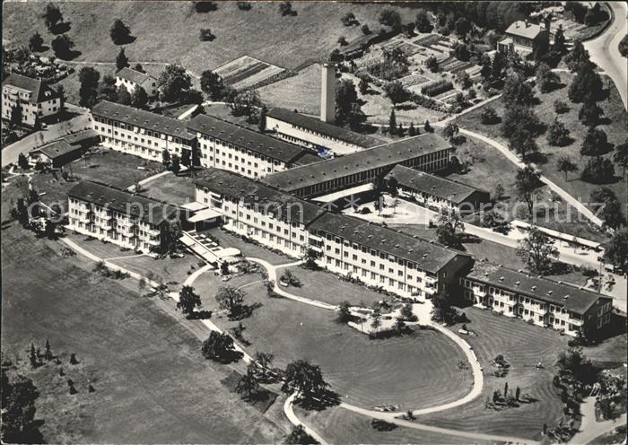Zuerich Stadtspital Waid Fliegeraufnahme