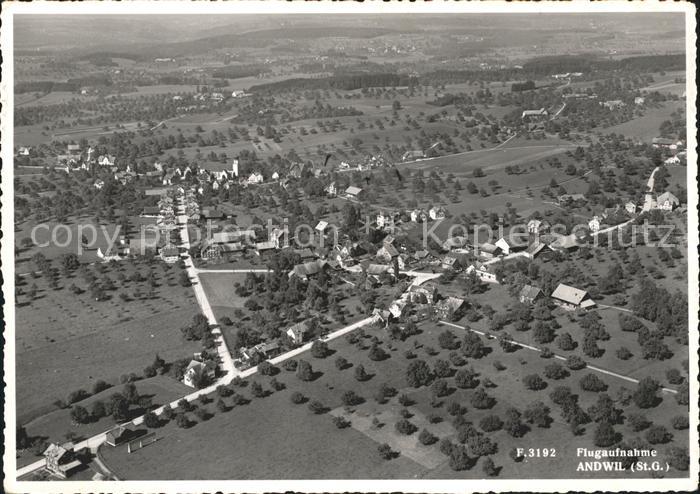 Andwil Gallen Fliegeraufnahme