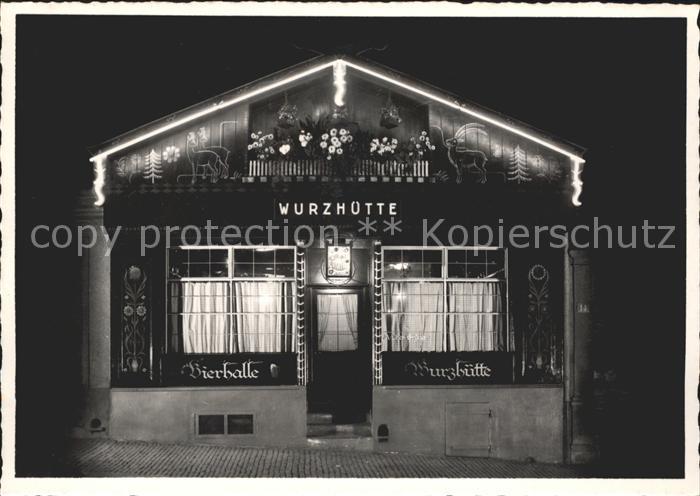 Zuerich Bierhalle Wurzh?tte M?hlegasse 16