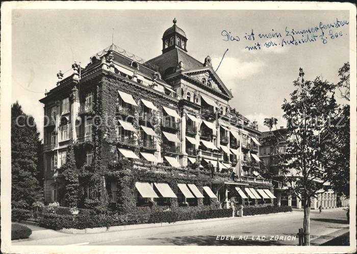 Zuerich Hotel Eden au Lac