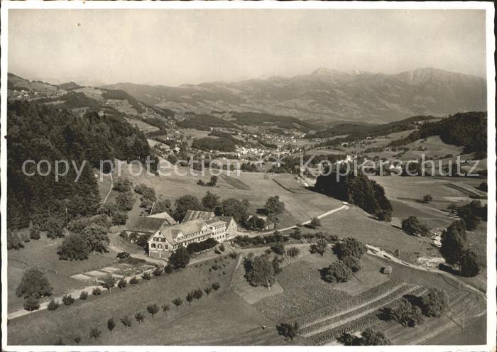 Hinwil Fliegeraufnahme Kurhaus Hasenstrick
