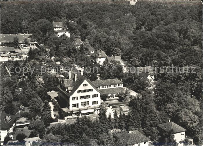 Zuerich Fliegeraufnahme Volkssanatorium fuer Ordnungstherapie