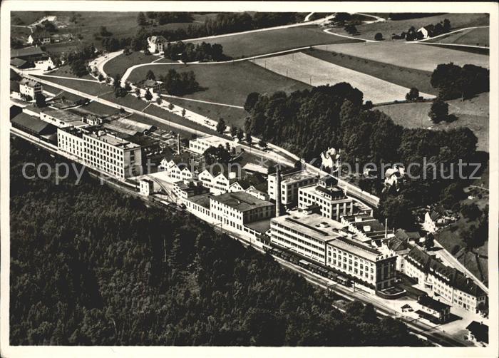 Kemptthal Fliegeraufnahme Maggis Nahrungsmittel Fabrik