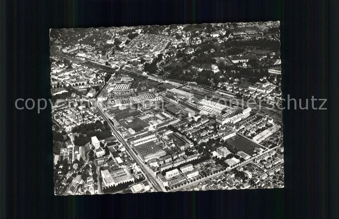 Winterthur Fliegeraufnahme Gebrueder Sulzer Lokomitivfabrik