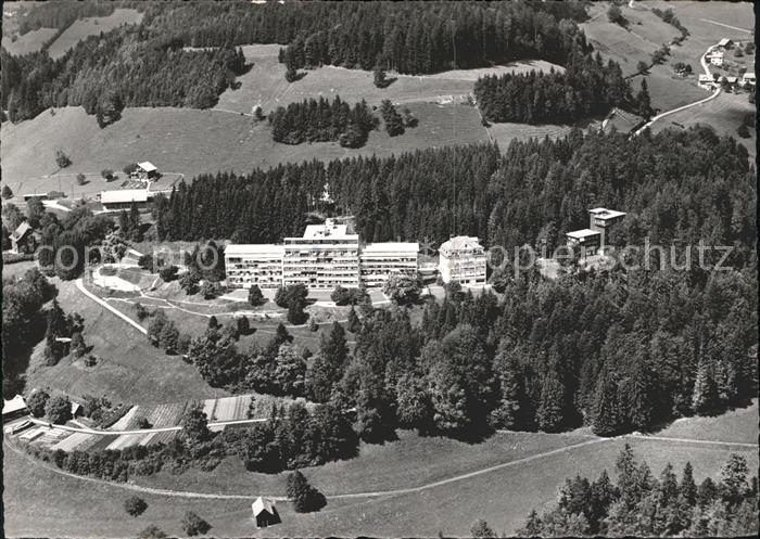 Wald ZH Fliegeraufnahme Sanatorium