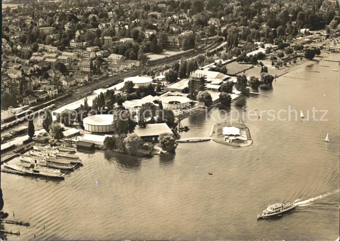 Zuerich Fliegeraufnahme SAFFA Ausstellungsgelaende