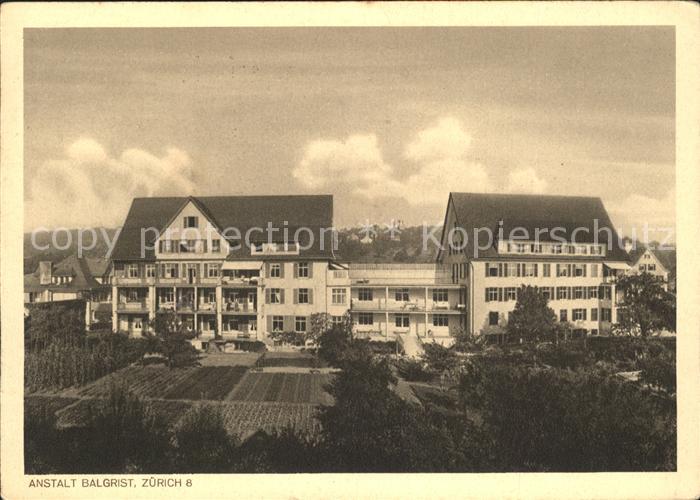 Zuerich Anstalt Balgrist