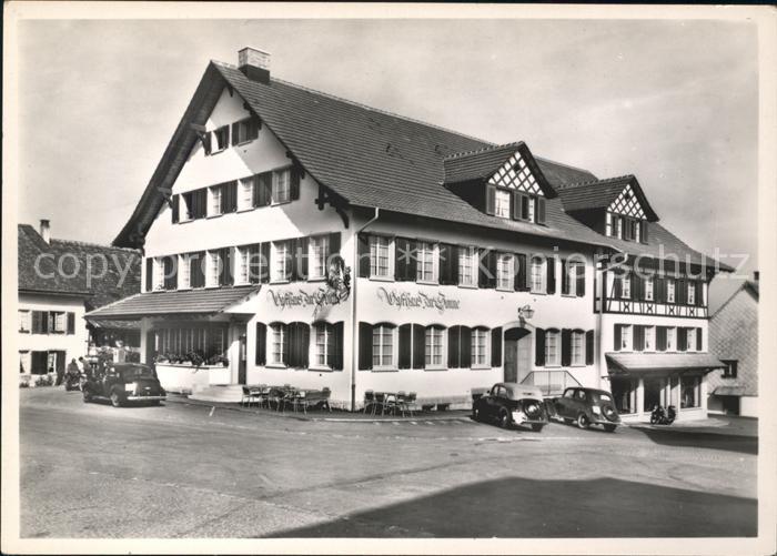 Dielsdorf Gasthaus Zur Sonne Autos H. Denecke