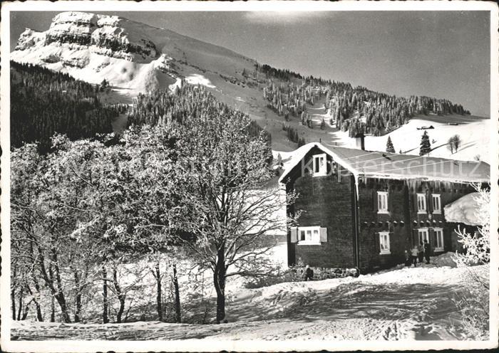 Unterwasser Toggenburg Ski und Ferienheim Seeguetli mit Kaeserruck