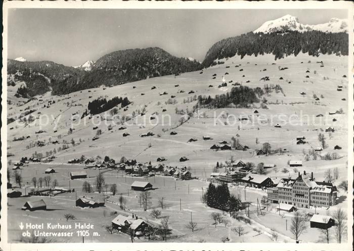 Unterwasser Toggenburg Hotel Kurhaus Halde