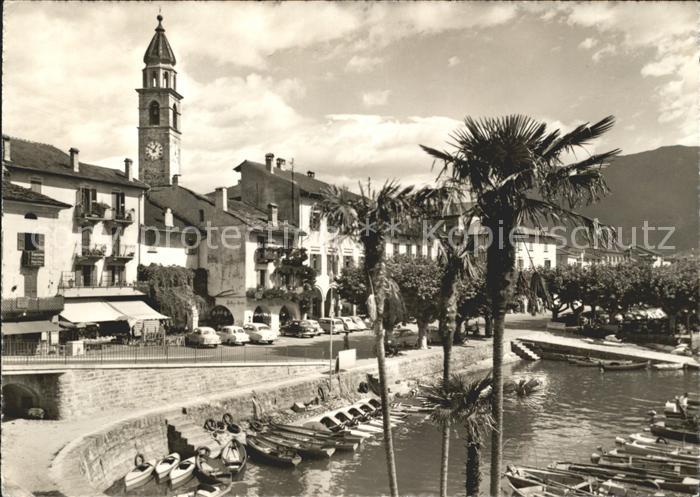Ascona TI Il porto Lago Maggiore