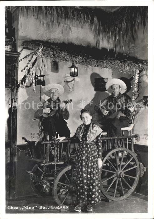 Lugano TI Chez Nino Bar Musiker