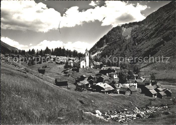 Bosco Gurin Ortsansicht