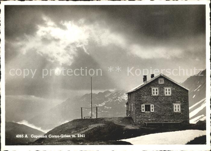 Corno Gries Capanna