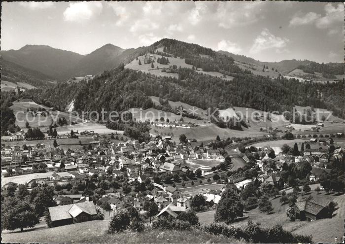 Wattwil mit Burg Yberg und Kloster Sta Maria der Engel