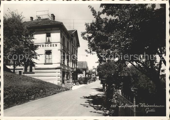 Walzenhausen AR Guetli Gasthaus Hirschen