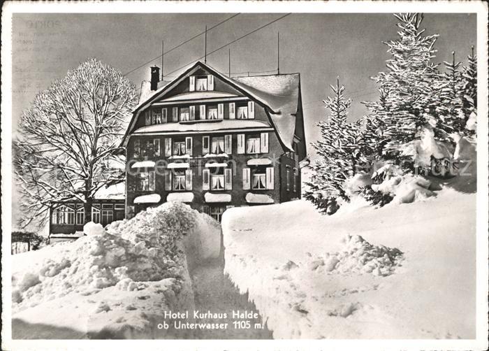 Unterwasser Toggenburg Hotel Kurhaus Halde