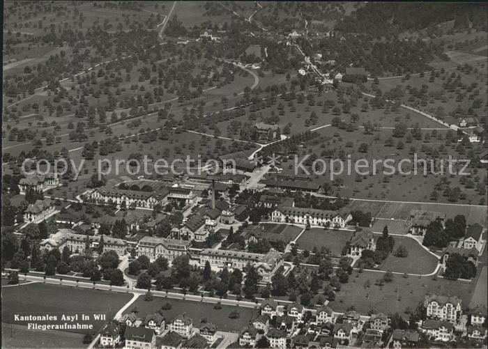 Wil SG Kanton Asyl Fliegeraufnahme