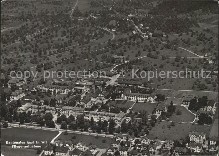 Wil SG Kanton Asyl Fliegeraufnahme