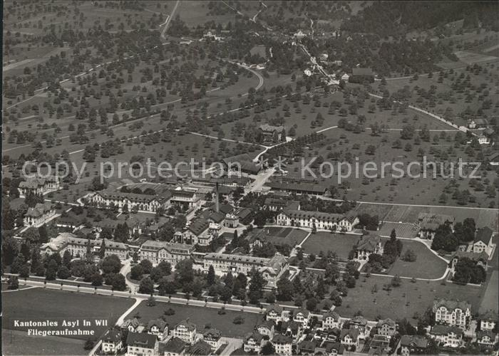 Wil SG Kantonales Asyl Fliegeraufnahme