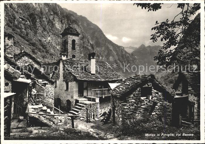 Val Bavona Motivo in Foroglio