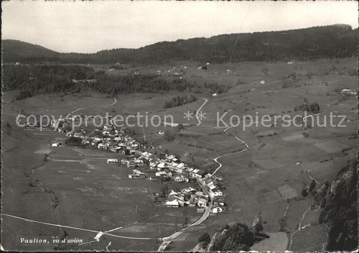 Vaulion Vue aerienne
