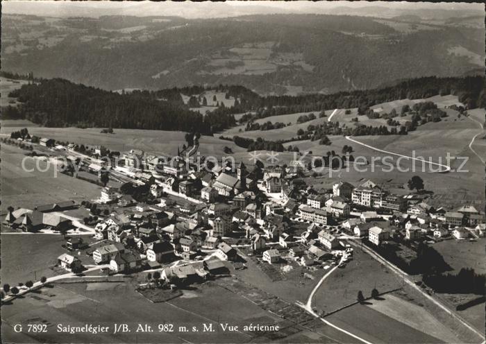 Saignelegier Vue aerienne