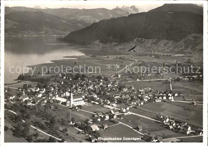 Unteraegeri Fliegeraufnahme