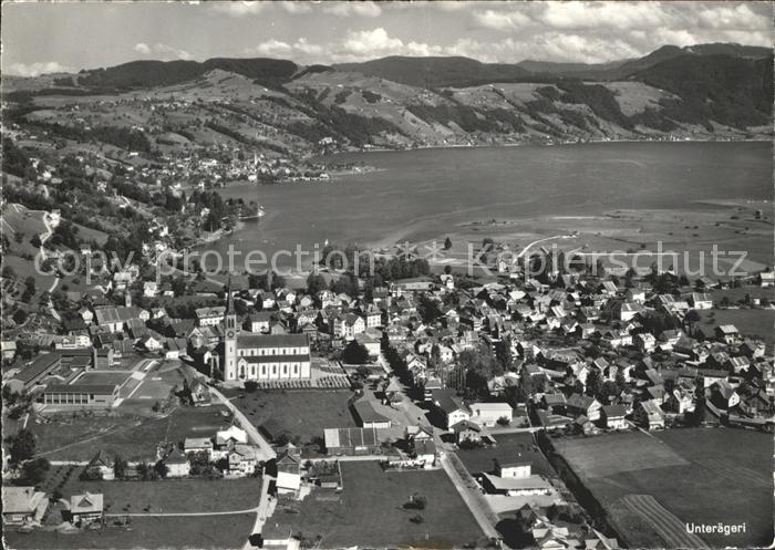 Unteraegeri Fliegeraufnahme