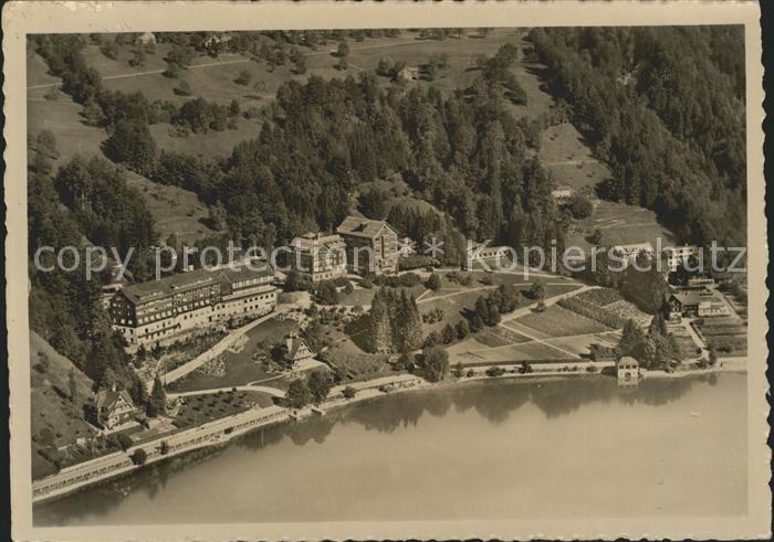 Oberaegeri Kuranstalt Laendli Fliegeraufnahme