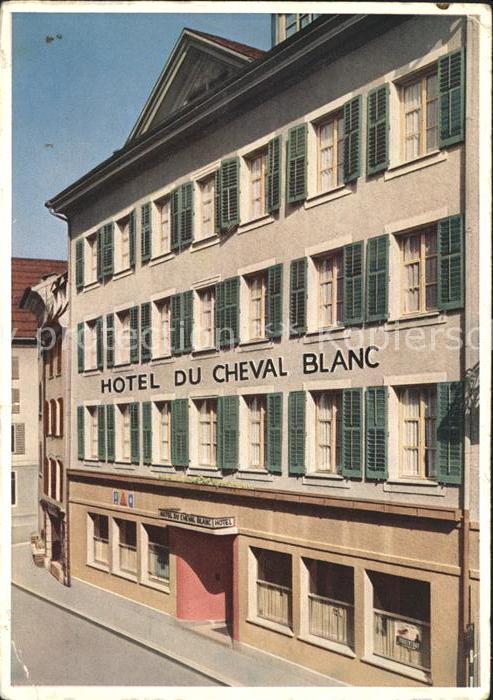 Porrentruy Hotel du Cheval Blanc