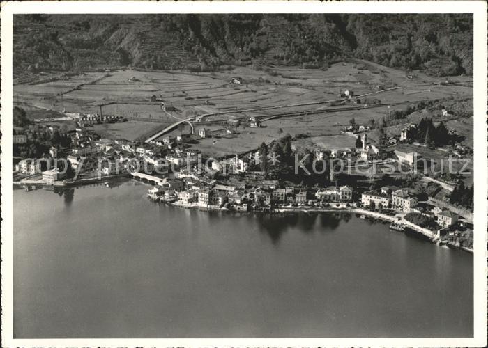 Ponte Tresa Fliegeraufnahme