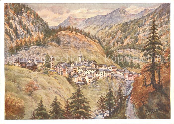 Fusio TI Val Maggia Kuenstlerkarte