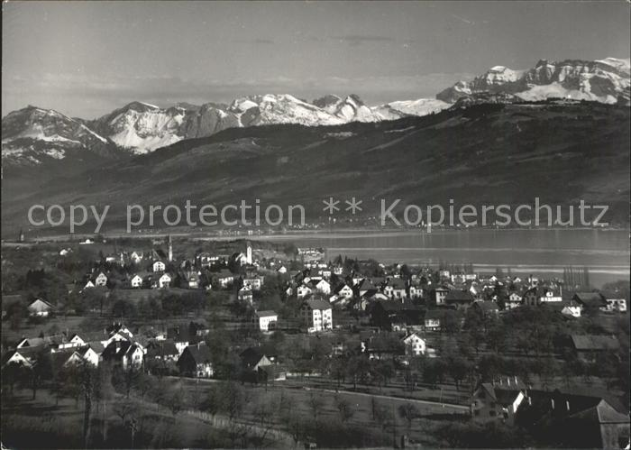 Maennedorf mit Alpenpanorama