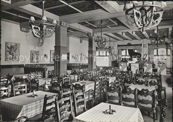 Zuerich Restaurant Hungaria Gastraum